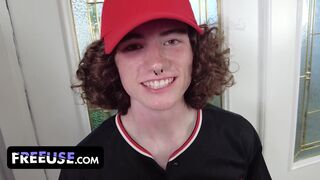 Megdugtam az edzőmet! szerencsés baseball játékos ingyenesen használja bazinagy csöcsű milfjét!
