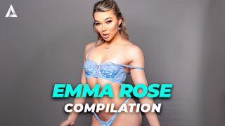 Emma Rose forró travi lesbi kalandjai – kettős dugás, édeshármas dugás és vad popsi örömök