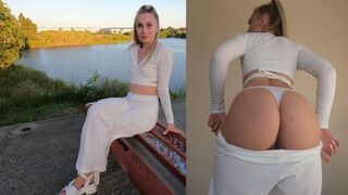 Fiatal randiapp csoda - szöszi hottie legelső találkozón beadta és isteni szopást adott