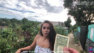Forró argentin szuka egy dollárért kap baszást