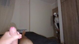 Izgató milf szellem csak halloween éjszakáján jön el közösülni