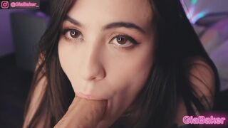 Gia baker legelső orálozása hd kamerával