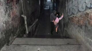 Fekete cafka keményen megszexelve a favela domb urával a funk tánc után